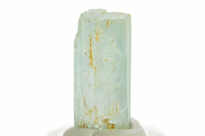 Gemmy Vanadium Emerald Beryl Crystal - Nigeria #333810